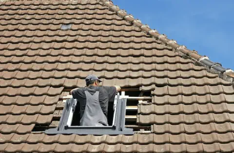 Pose de velux à Villaudric